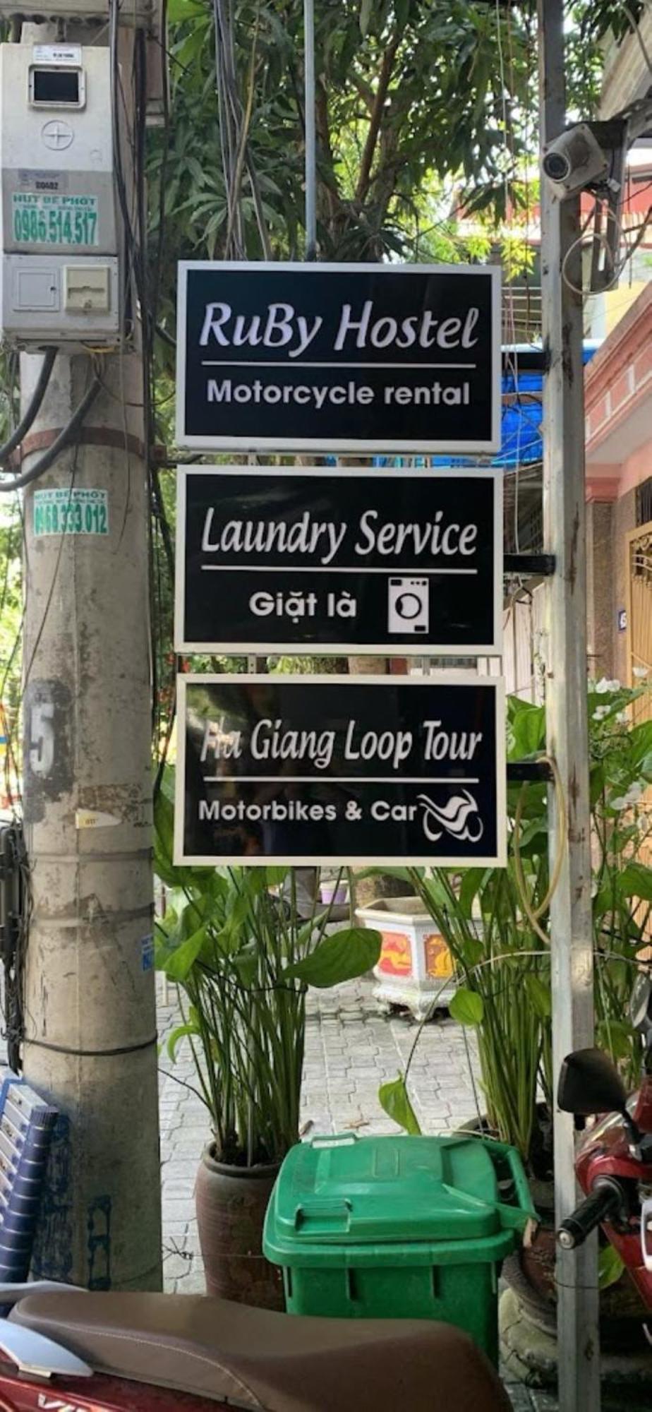Ruby Hostel Hà Giang Eksteriør billede